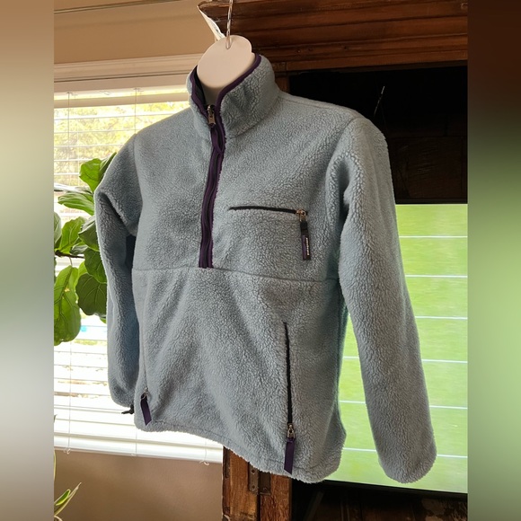 Patagonia Early 90’s Vintage Fleece Reversible Women’s Small Perfect for fall! - Picture 6 of 9